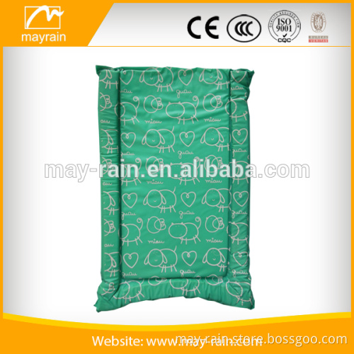 promotion green printing kids play mushion